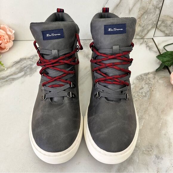 BEN SHERMAN Harvey Alpine Hiker Boot in Charcoal Size 12 NEW - Picture 7 of 16